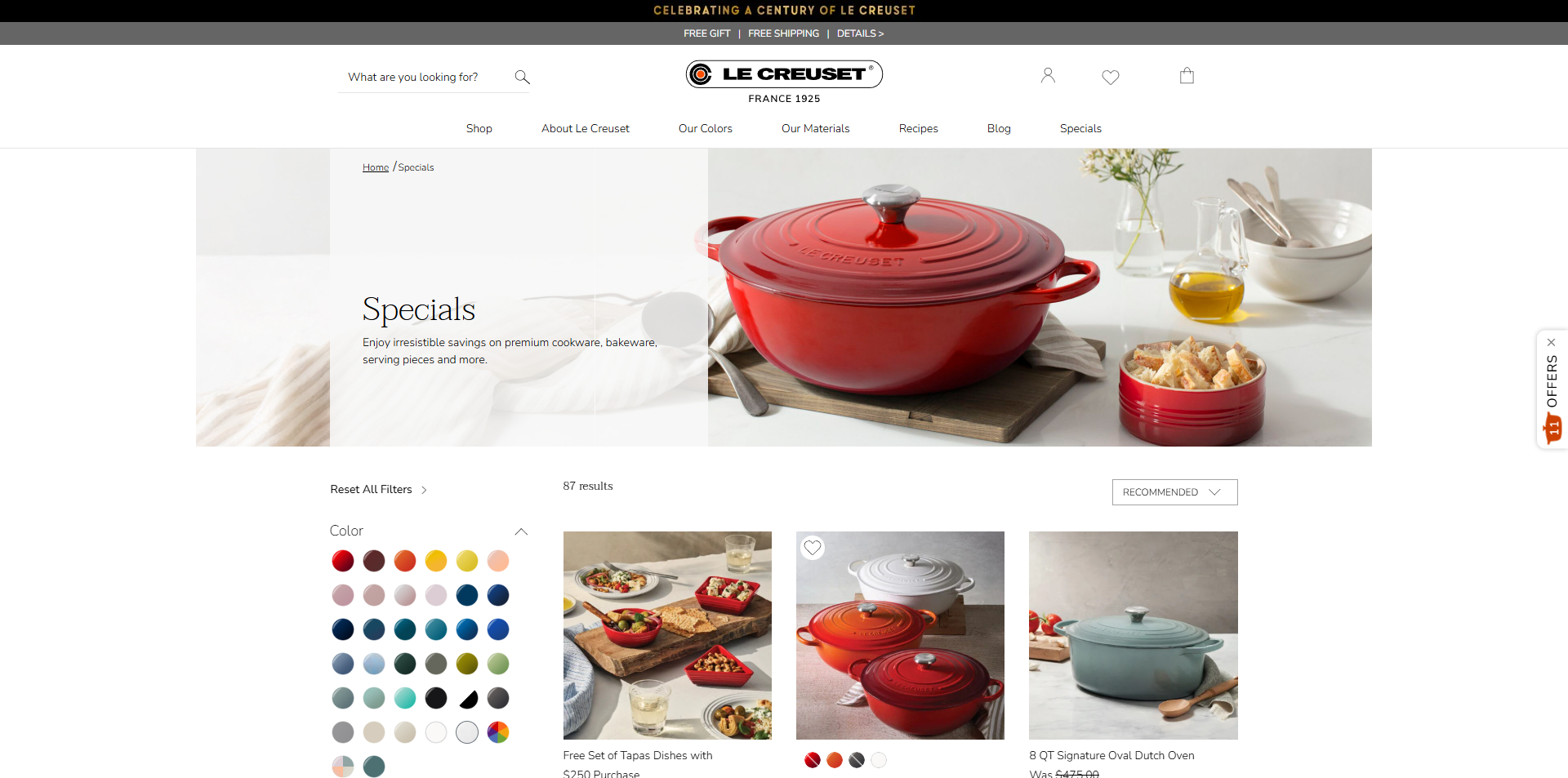 Le Creuset Promo Code